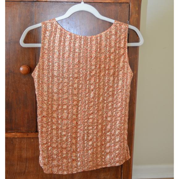 Vintage Silk Pattern Tank Size X Small - Picture 3 of 3